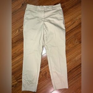 H&M Beige Tailored Trousers